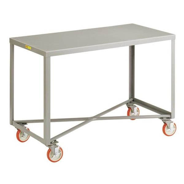 Mobile Tables, 18" x 32", 1000 lbs. Cap, Total Lock Brakes, Brakes